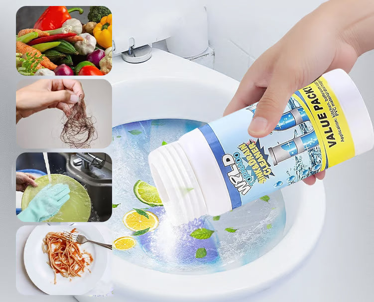 Powerful Sink, Toilet & Pipe Clog Unblocker
