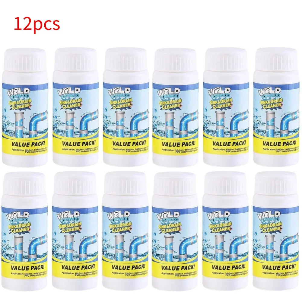 Powerful Kitchen Pipe Dredging Agent Dredge Deodorant Toilet Sink Drain Cleaner Clog Remover Power Pipe Channel Powder