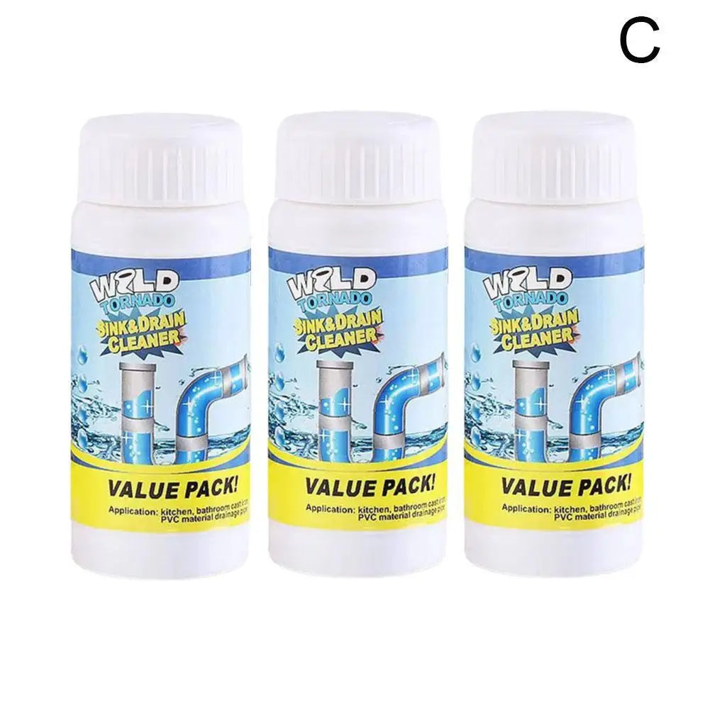 Powerful Kitchen Pipe Dredging Agent Dredge Deodorant Toilet Sink Drain Cleaner Clog Remover Power Pipe Channel Powder