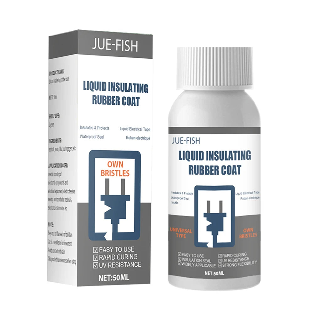 Liquid Insulating High Temperature adhesive Waterproof Anti UV Lamp Board Insulation Electrical Sealant Liquid Tape Paste