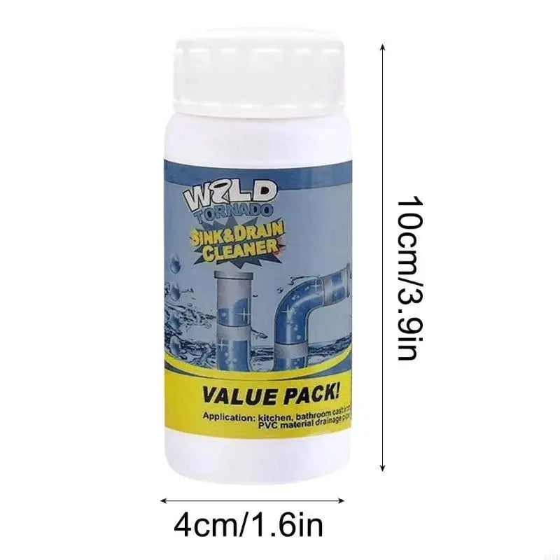 A0KE Pipeline Dredging Powder for Kitchen Bathroon Toilet Pipeline Cleaning Tool