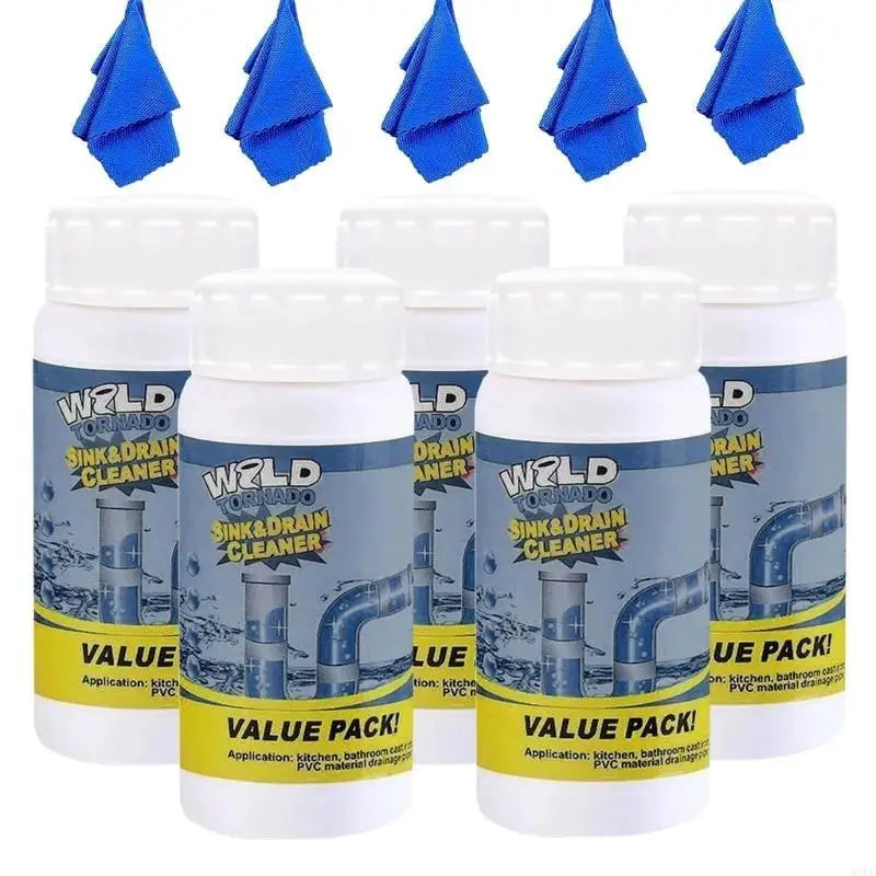 A0KE Pipeline Dredging Powder for Kitchen Bathroon Toilet Pipeline Cleaning Tool