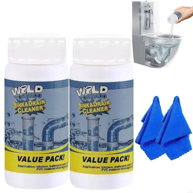 A0KE Pipeline Dredging Powder for Kitchen Bathroon Toilet Pipeline Cleaning Tool