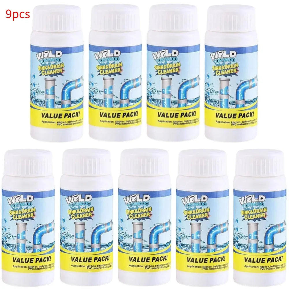 Powerful Kitchen Pipe Dredging Agent Dredge Deodorant Toilet Sink Drain Cleaner Clog Remover Power Pipe Channel Powder